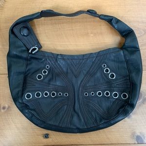 Betsy Johnson Hobo Leather Bag